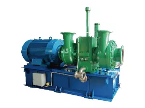 Hydrogen chloride turbine compressor